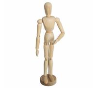 Mannequin de vitrine - bois - 9x33 cm - Atmosphera créateur d'intérieur