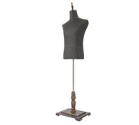 Mannequin de vitrine Dress Form au sol noir 150-180cm pour boutiques, magasins de vêtements, vitrines, centres commerciaux