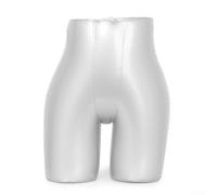 Mannequin de vitrine gonflable pour femme Taille compacte 62 cm | PVC de haute qualité, durable, résistant à la déchirure, idéal pour les sous-vêtements, facile à utiliser