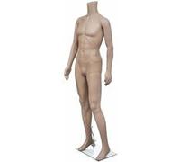 Mannequin de vitrine, homme sans tête 30025 Beige G