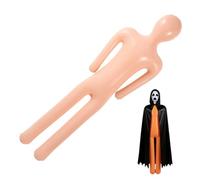 Mannequin Decorative Inflatable Halloween Lawn Decoration | Blow Up Fake Corpse for Homeowners Decorators Renters Home Apartment Office Living Room Bedroom Study Garden Yard Patio