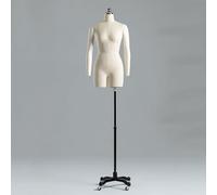 Mannequin demi corps réglable bras aimanté pour couture et pose