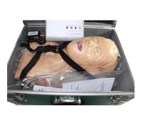 Mannequin D'entraînement À L'intubation Nasale Orale, Simulateur Électronique En PVC Pour La Formation De La Tête D'intubation Trachéale Adulte With D'alarme Électronique