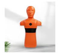 Mannequin D'entraînement Au Sauvetage Aquatique, Outil Pédagogique De Prévention La Noyade, Modèle Réaliste Et d'exercice Lutte Contre Les Incendies avec Trois Ports D'injection d'eau(Orange)