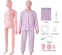 Mannequin d'entraînement aux soins pour homme - Simulateur de soins aux patients pour cabinet d'enseignement