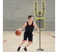 Mannequin D'entraînement Basket-ball,mannequin D'entraînement Autoportant Avec Bras Mobile180°,hauteur Réglable Jusqu'à 1,95m,améliore Le Pourcentage De Tir, Pour Contrôler Lballon Entraînement