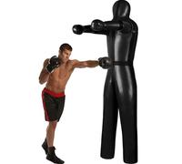 Mannequin d'entraînement d'arts martiaux, sac de lutte en cuir PU durable pour boxe, karaté, lutte, pratique de lancer