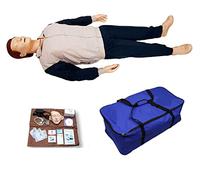 Mannequin d'entraînement de traumatisme complet avec accessoires médicaux, compressions thoraciques, modèle d'entraînement, premiers secours, 170 cm