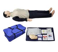 Mannequin d'entraînement médical de RCR | Mannequin d'entraînement complet du corps adulte pour l'éducation infirmière | Kit de formation professionnelle pour les travailleurs de la santé