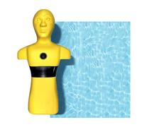 Mannequin d'entraînement pour la prévention de la noyade et la sécurité incendie avec plusieurs trous d'entrée