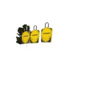 Mannequin d'entraînement Powershot (x3) Jaune 180x60 cm Unisex