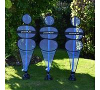 Mannequin d'entraînement Precision PLAY Pop Up (x3) Bleu TU Unisex