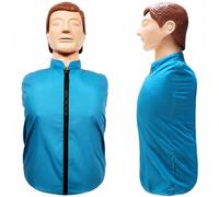 Mannequin d'entraînement RCR pour adulte, simulateur de réanimation du corps entier pour enseignement des premiers secours et entraînement cardiopulmonaire
