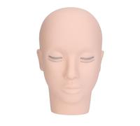 Mannequin d'extension de cils en silicone, mannequin de maquillage réutilisable à 4 couches