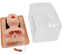 Mannequin d'intubation néonatale avancée, modèle de formation à l'intubation trachéale infantile en PVC - Formation aux premiers secours for l'intubation oro-nasale et la gestion des voies respiratoir