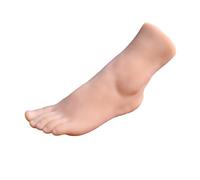 Mannequin Foot Modèle de pied en Silicone for femme, 24.5cm, accessoires tir for adulte, fétichisme des pieds, haute Simulation, artificiels, jouet fétichiste Affichage Art(Single One,Toe positioning)