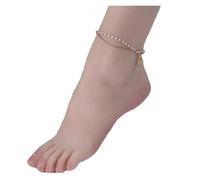 Mannequin Foot Modèle de pied réaliste en Silicone for femme, faux Nail Art, Mannequin, fétichisme for chaussures, chaussettes, affichage bijoux, 21.5 Cm Affichage Art(All silicone,Left)