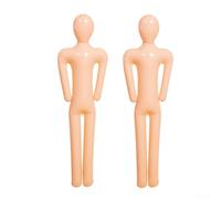 Mannequin gonflable 150 cm couleur chair Lot de 2