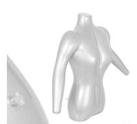 Mannequin gonflable en PVC pour femme - 71 cm de haut - Buste de 82 cm - Portable - Pour vente au détail et salon