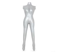Mannequin gonflable pour femme - Forme de robe portable pour présentation de vêtements, modèle de torse léger, magasin compact pour les salons commerciaux et les présentations de voyage