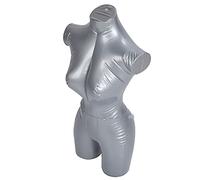 Mannequin Gonflable pour Le Haut du Corps Féminin, Présentoir de Fenêtre décontracté, Idéal pour L'exposition de Vêtements et Les Magasins de Détail