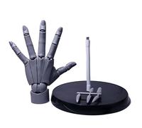 Mannequin Hand, Hand Model 1: 1 Articulé Flexible gauche Mannequin 14 pouces PVC Posable pour les artistes, peinture, affichage, décoration de bureau