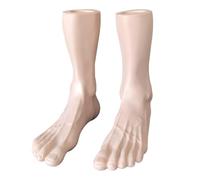 Ｚｉａｌｏｆｉ Mannequin Pieds Modèle Fond Plat Modèle Pied Masculin Vitrine Accessoire pour Magasin Vente Au Détail Bracelet de Cheville