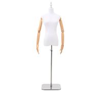 Mannequin PP Articulations des bras rotatifs Vitrine Hauteur réglable vidaXL vid