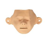 Mannequin réaliste de rechange pour entraînement cardiovasculaire, sac pulmonaire, facile à utiliser pour équipement de simulation médicale, sac pulmonaire, masque de réanimation, tapis de réanimation