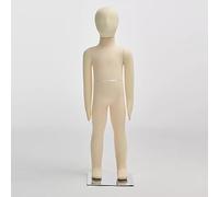 Mannequin réglable pour enfants, corps complet avec tête, bras et jambes pour la couture, parfait pour la conception et la couture de vêtements pour tout-petits
