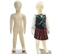 Mannequin souple pour enfant pour la conception de vêtements, parfait pour les présentations de boutique et les marchés fournisseurs