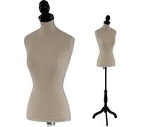 Mannequin T220, mannequin torse femme, mousse ~ Crème