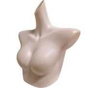 Mannequin torse femme pour la présentation de soutiens-gorge, tops, dos nageur sans manches et autres vêtements similaires | Torse femme avec cou en plastique blanc | Mannequin haut de gamme
