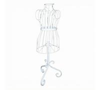 Mannequin Vitrine Solide , Blanc | Style Fer Forgé, Mannequin avec Trépied, pr Magasin