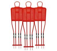 Mannequins d’entraînement Sporti 063475 (x3) Rouge 180 cm Unisex