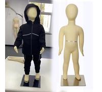 Mannequins de Couture Ajustables pour Enfants de 14, 13, 12, 10, 8, 7, 6, 5, 4, 3, 2, 1 an, magasins de détail, Mannequin Flexible et Souple, Corps de Mannequin Enfant s, Straight Rod Base-1 Year Old