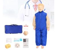 Mannequins de RCR pour formation de premiers secours - Simulateur de respiration artificielle et de compressions thoraciques pour l'éducation de réanimation cardiopulmonaire