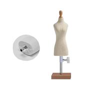 Mannequins Enfant Démontable Mannequin Buste De Couture Enseignement Trois Dimensions Base Carrée Mini Étudiant Présentoir Design De Mode Vitrine Photographique ( Size : Bust 21cm (1/4) )