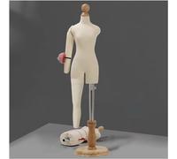 Mannequins, Mannequins De Couture Féminins À L'Échelle 1/2, Avec Bras Et Jambes Flexibles Et Support En Bois, Mini Mannequin Féminin Pour La Couture De Vêtements/La Création De Patrons De Robes, Blan