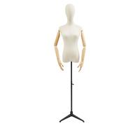 Mannequins Porte-manteaux Corps pour boutiques, magasins de vêtements, vitrines 65-120cm Noir