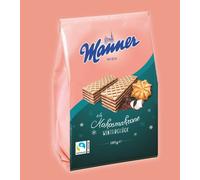 Manner gaufrettes croustillantes Winterwaffel Kokosmakrone 185g