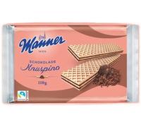Manner Knuspino Schoko gaufrettes au chocolat 110g