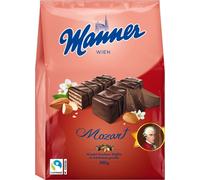 Manner Mozart Mignon Tranches fourrées aux amandes et aux noisettes 300g