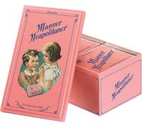 Manner Napolitaner Schitten 1898 Retro Pot de gaufrettes à la crème de cacao et aux noisettes coffret cadeau 600g