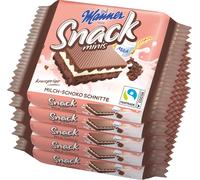 Manner Snack Mini Chocolat au Lait 5 pièces x 25 g