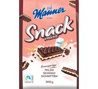 Manner Snack Minis Chocolat au lait croquant 300 g