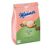 Manner Tartlets | biscuits croustillants au chocolat avec crème de noisettes | 1 paquet (400 g)