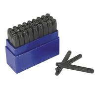 Mannesmann Jeu de poinçons lettres M 244-10 27 pièces Hauteur des caractères 10 mm