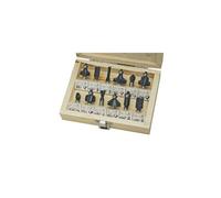 Mannesmann Jeu de fraises en carbure 545-012 12 pièces Ø tige 8 mm