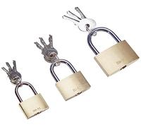 Mannesmann Lot de 3 cadenas en laiton